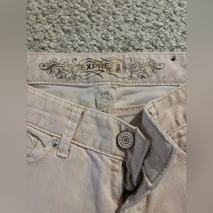 VINTAGE Light pink skinny jeans!